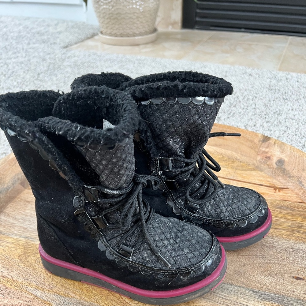 Lands End girls winter boots
